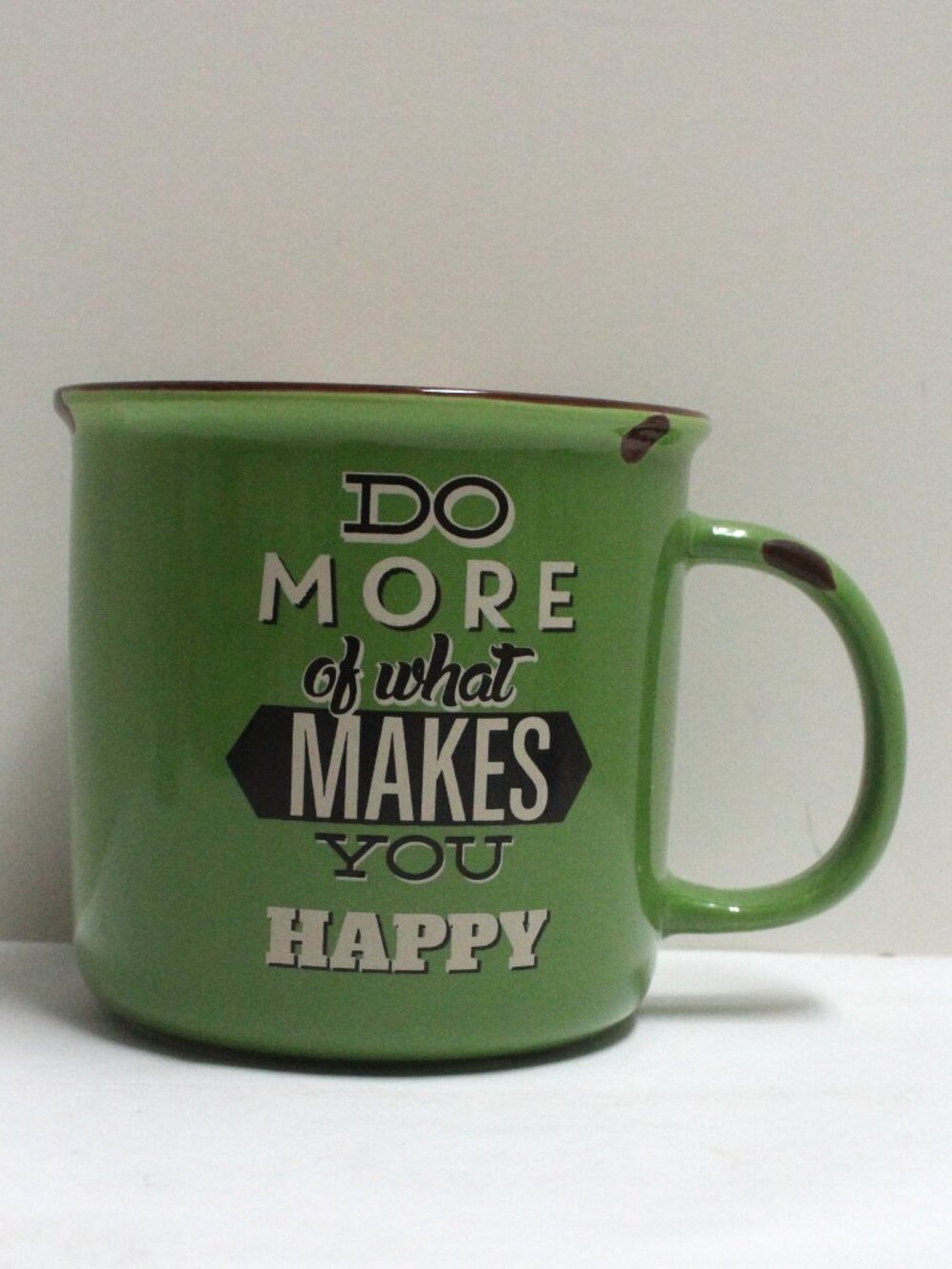 Do More Of What Makes You Happy Graphic Coffee Tea or Beverage Cup Mug